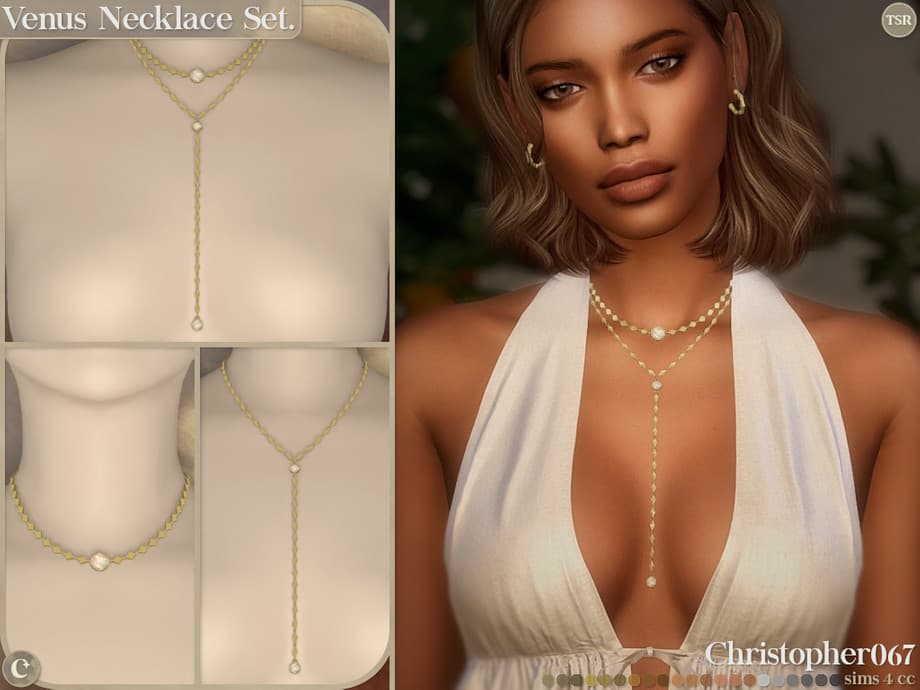 Галерея мода Набор колье Venus Necklace Set #1